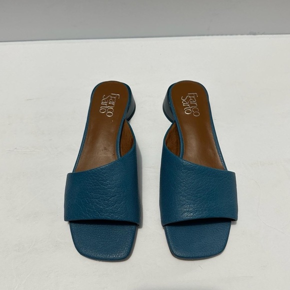 Franco Sarto Women's Leslie Sandals blue Leather Size 7.5m - Picture 4 of 8